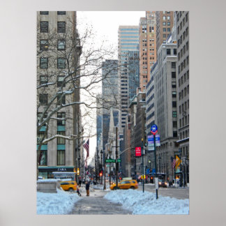 Póster Cañón urbano