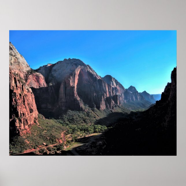 Póster Cañón Zion (Frente)