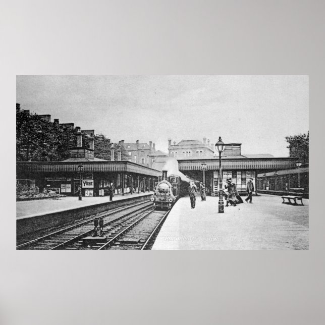 Póster Canonbury Station, Islington, c.1905 (Frente)