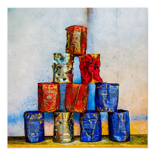 Póster Cañones de sopa - Después del almuerzo (Anverso)