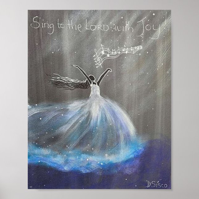 PÓSTER CANTANDO AL SEÑOR CON ALEGRÍA (Frente)