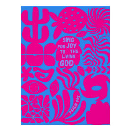 Póster Cantar por alegría al Dios viviente