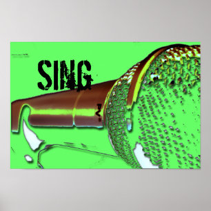 Póster cante el poster