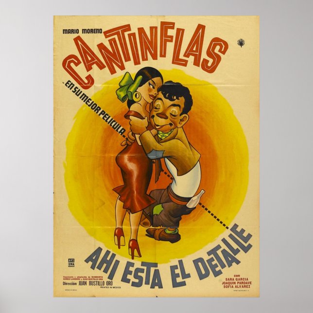 Póster Cantinflas (Frente)