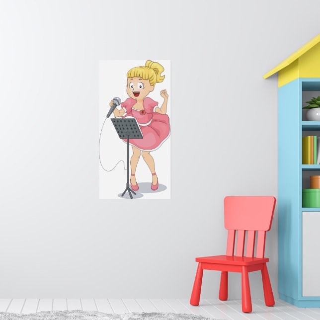 Póster Canto chica (Subido por el creador)