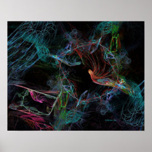 Póster Canto de aves (20x16)