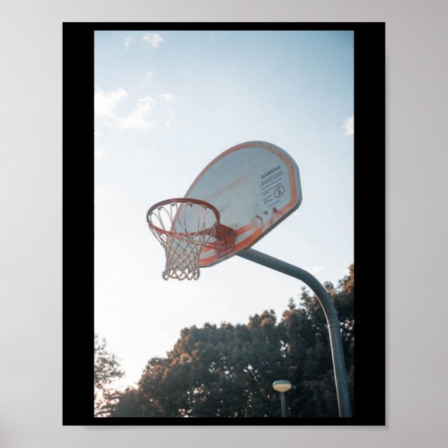 Póster Canto de baloncesto - Sunrise (Frente)