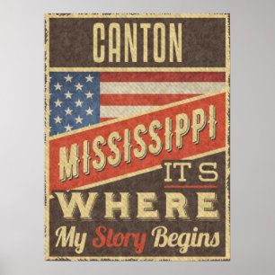 Póster Canton Mississippi