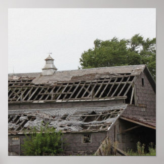 Póster Canvas Old Barn