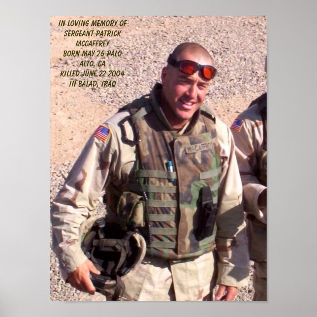 Póster Canvas Patrick McCaffrey (Frente)