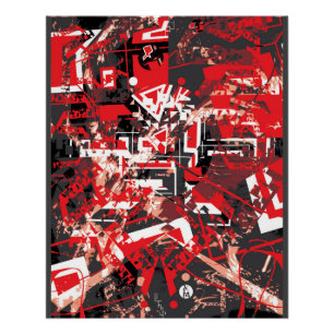 Póster Canvas (Woboco el Tormenton Techno! ¡Derrotado!)