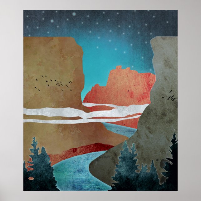Póster Canyon Birds (Frente)