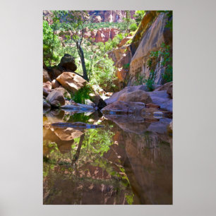 Póster Canyon Mirror