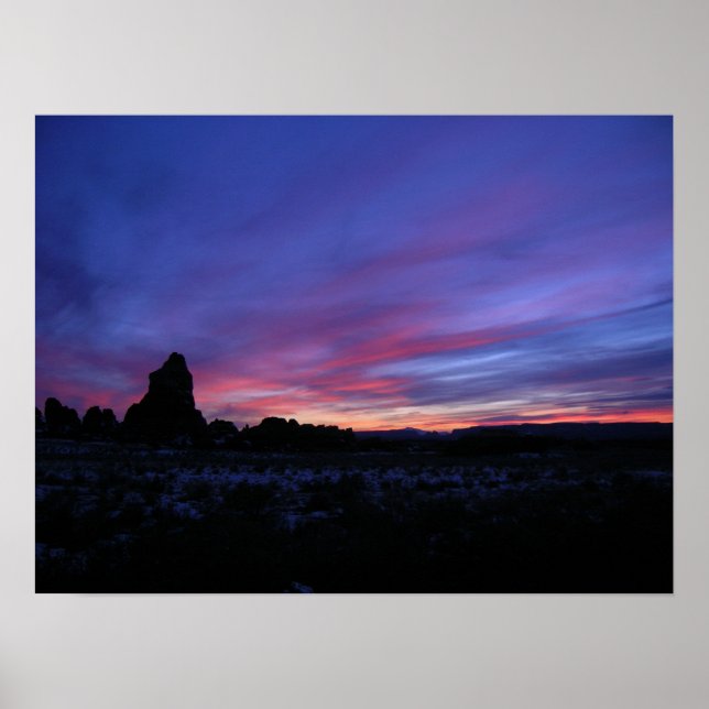 Póster Canyonlands Sunset (Frente)