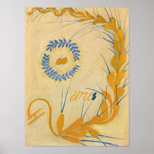 Póster Caos primordial, No.26 de Hilma af Klint