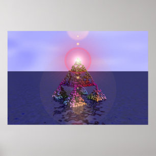 Póster Caos Pyriamid