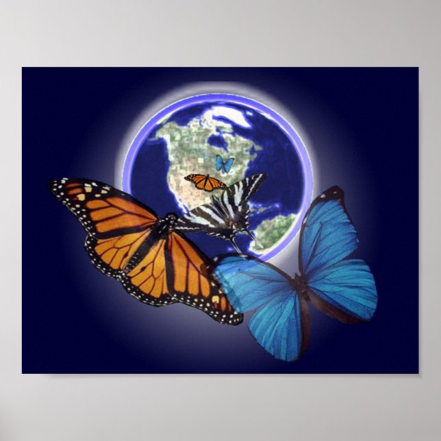 Póster Caos y mariposa (Frente)