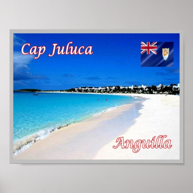 Póster Cap Juluca - Anguila - (Frente)