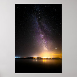 Póster Capa de mar con sentido lechoso