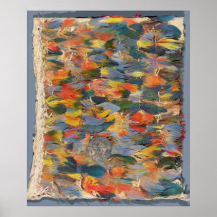 Póster Capa de plumas