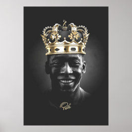 Póster Capa Para iPhone Cartão Postal Camiseta King Pelé