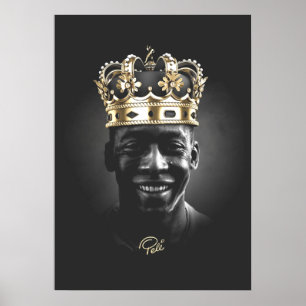 Póster Capa Para iPhone Cartão Postal Camiseta King Pelé