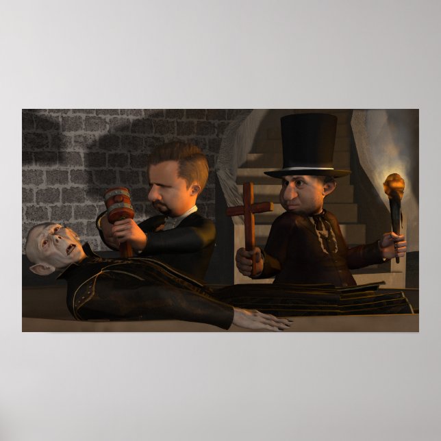 Póster Capas de vampiros - Poster pequeño (Frente)