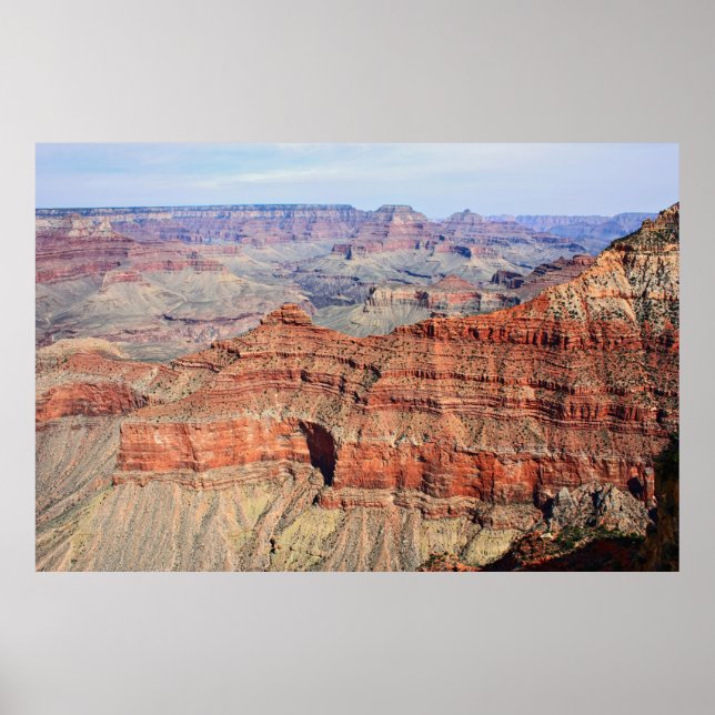 Póster Capas del Gran Cañón desde el punto Yavapai (Frente)