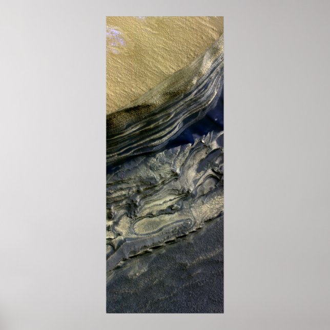 Póster Capas expuestas en el cañón polar (Frente)