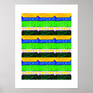Póster Capas naturales