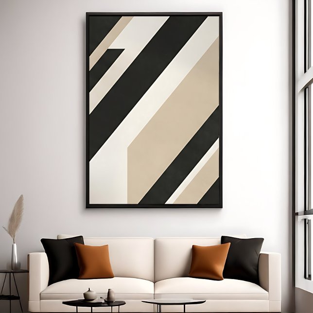 Póster Capas Neutras Geométricas Abstractas Modernas (Subido por el creador)