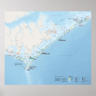 Póster Cape Lookout National Seashore