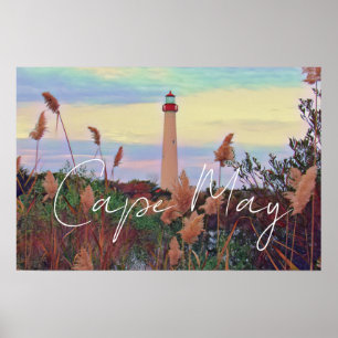 Póster Cape May, Nueva Jersey