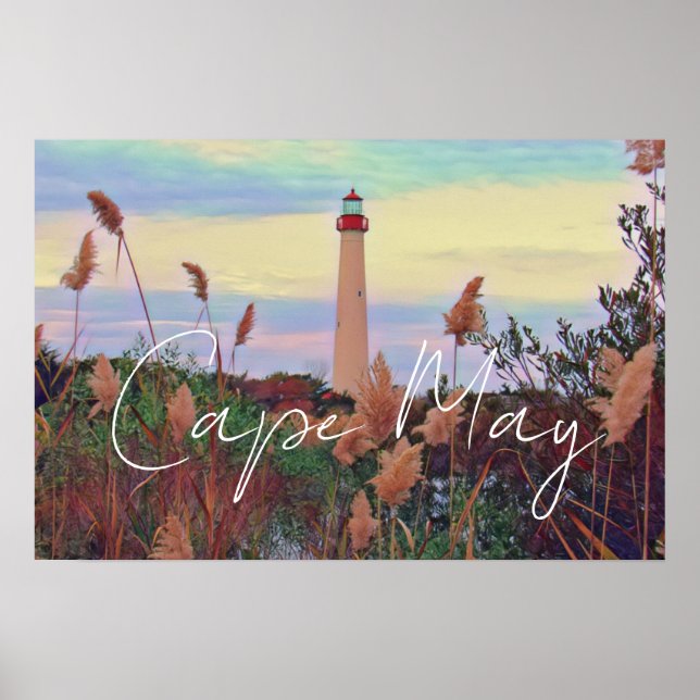 Póster Cape May, Nueva Jersey (Frente)