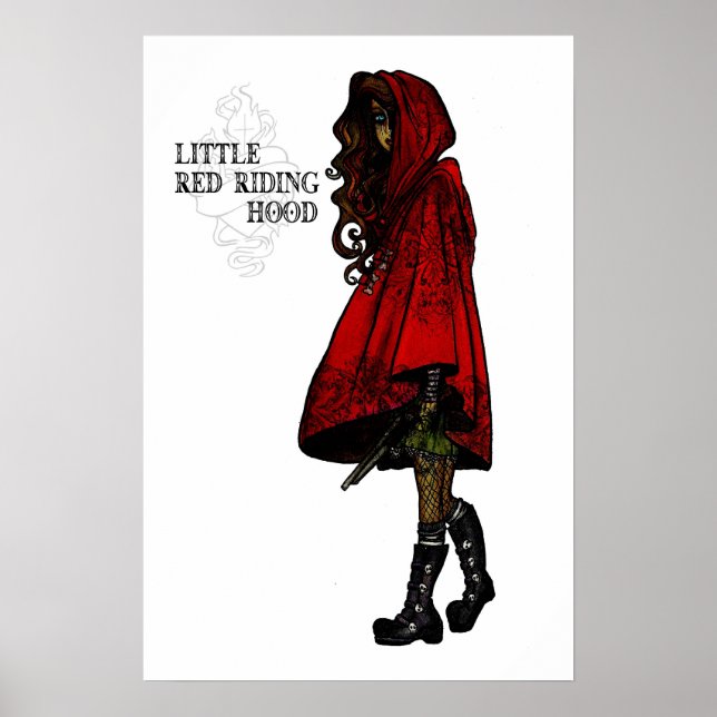 Póster Caperucita Roja (Frente)