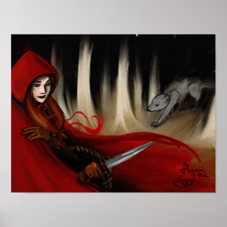 Póster Caperucita roja