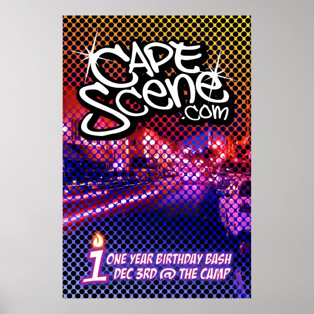 Póster CapeScene.com (Frente)