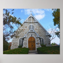 Póster Capilla conmemorativa en Fort Leavenworth, Kansas