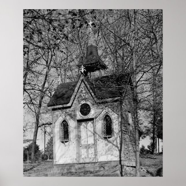 Póster Capilla de registro antigua (Frente)