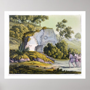 Póster Capilla de Sun, Perú, de 'Le Costume Ancien y de