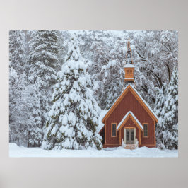 Póster Capilla de Yosemite