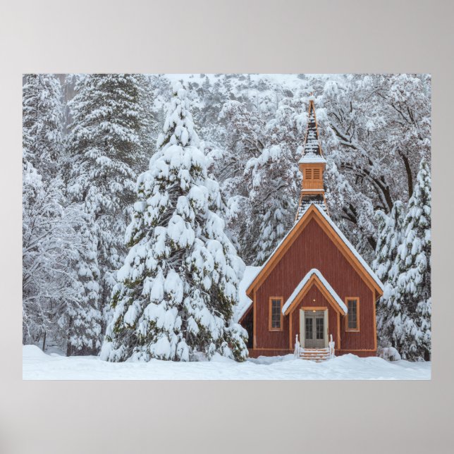 Póster Capilla de Yosemite (Frente)