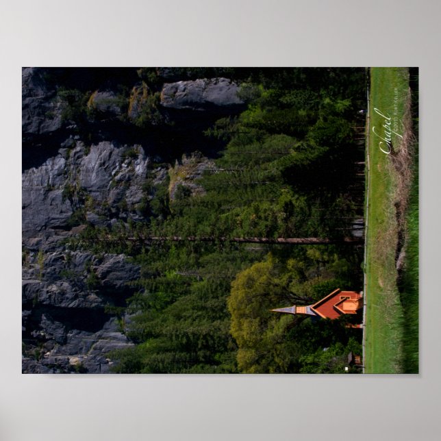 Póster Capilla de Yosemite (Frente)
