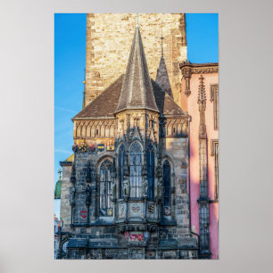Póster Capilla del Ayuntamiento en la Plaza de la Ciudad 