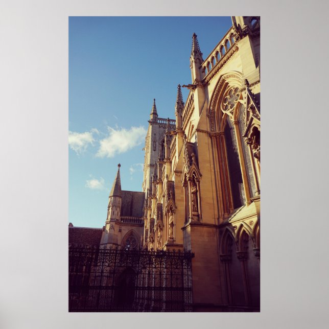 Póster Capilla del King's College, Cambridge (Frente)