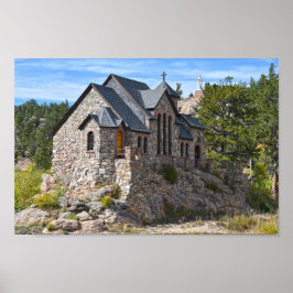 Póster Capilla en la roca, Allenspark, Colorado