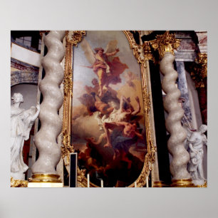 Póster Capilla Hofkirche en el Palacio Residenz,