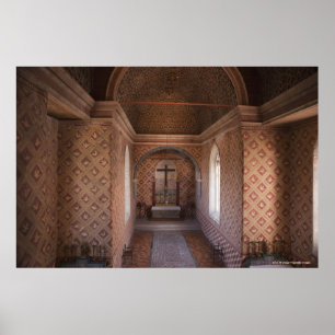 Póster Capilla privada en palacio del nacional de Sintra