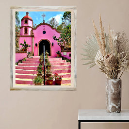 Póster Capilla rosa de México