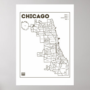 Póster Capillas de Chicago las 'trazan el poster
